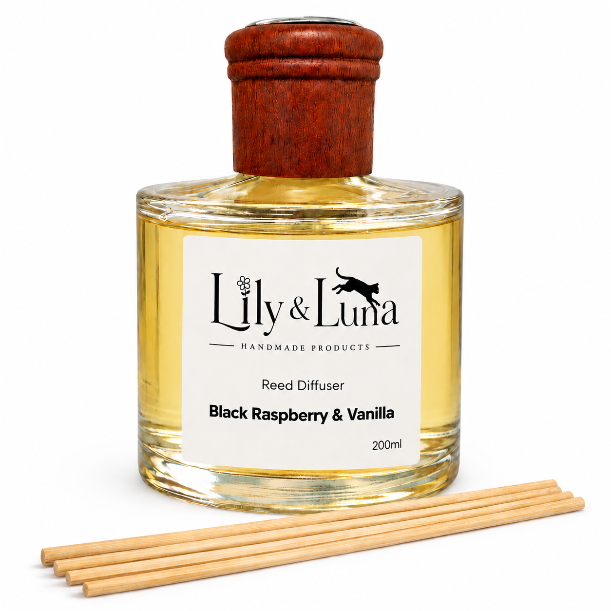 Reed Diffuser - Black Raspberry & Vanilla (200ml)
