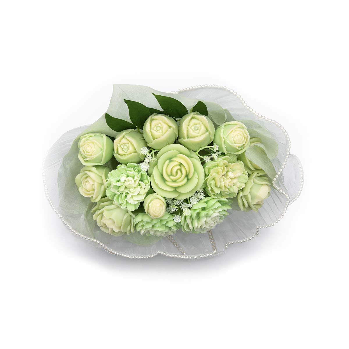 Soap Flower Bouquet - French Pear