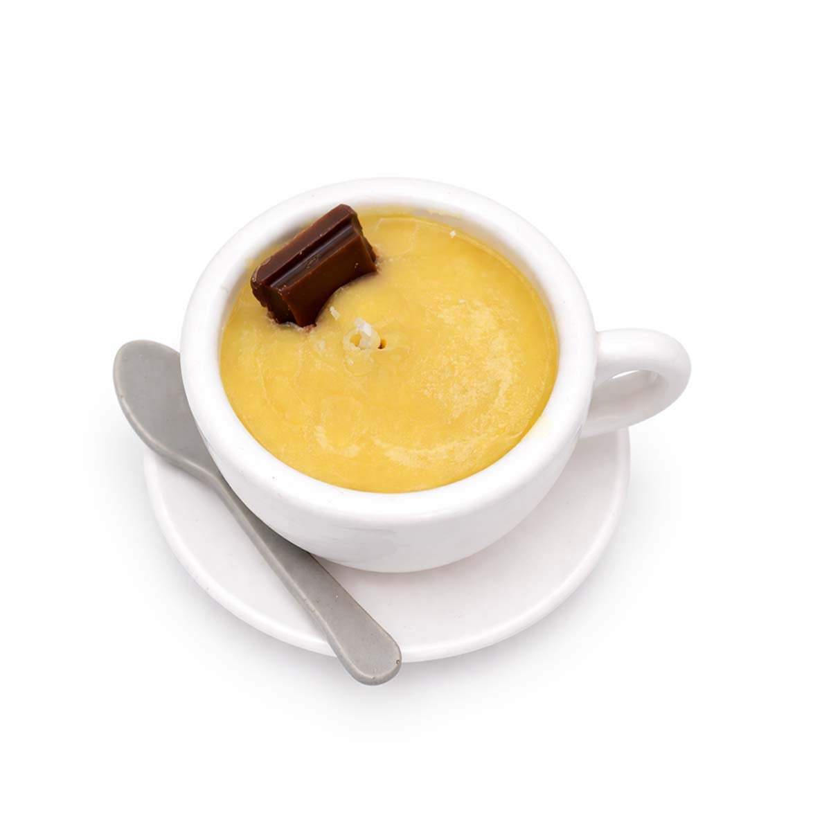 Mocha in Coffee Cup & Resin Tea Spoon Candle