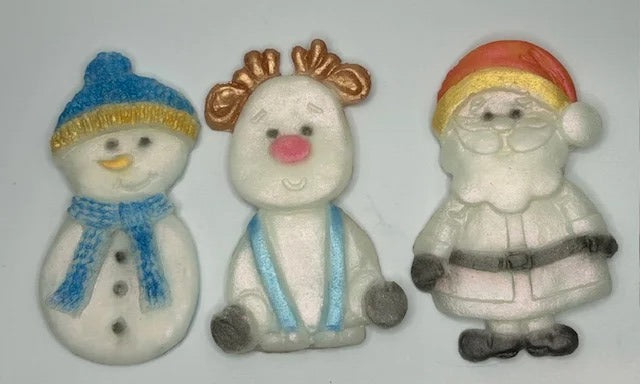 Christmas Soap Gift Set – Snowman, Reindeer & Santa (Pack of 3)
