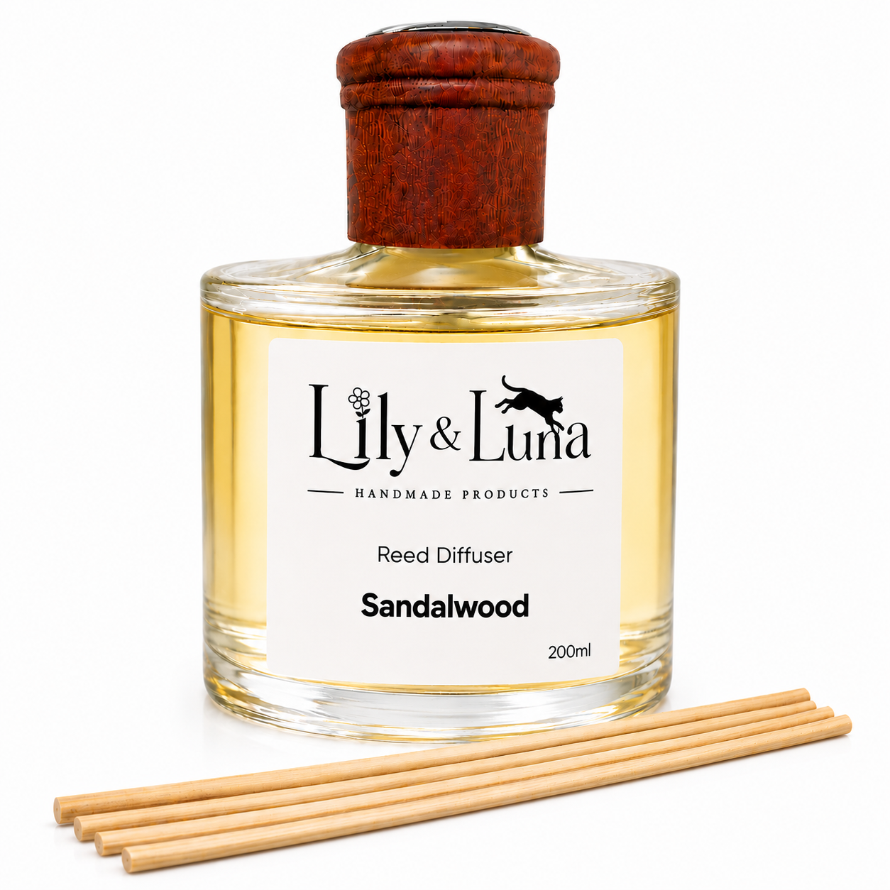 Reed Diffuser - Sandalwood (200ml)