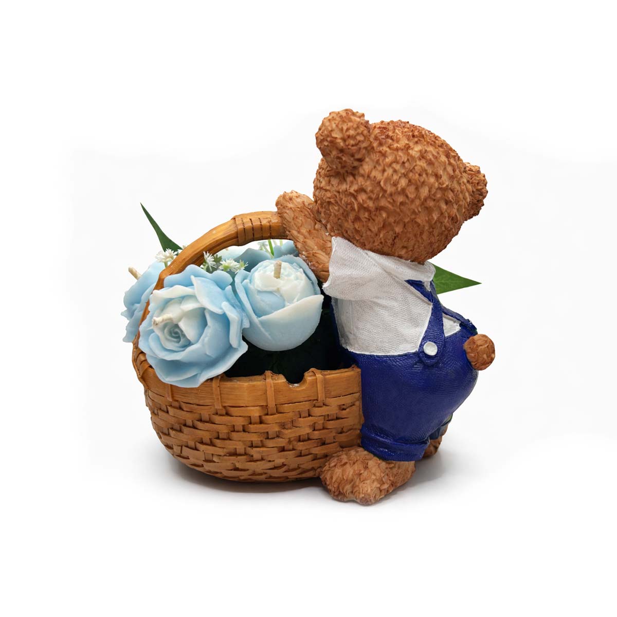 Candle & Melt Bouquet - Baby Blue Bear
