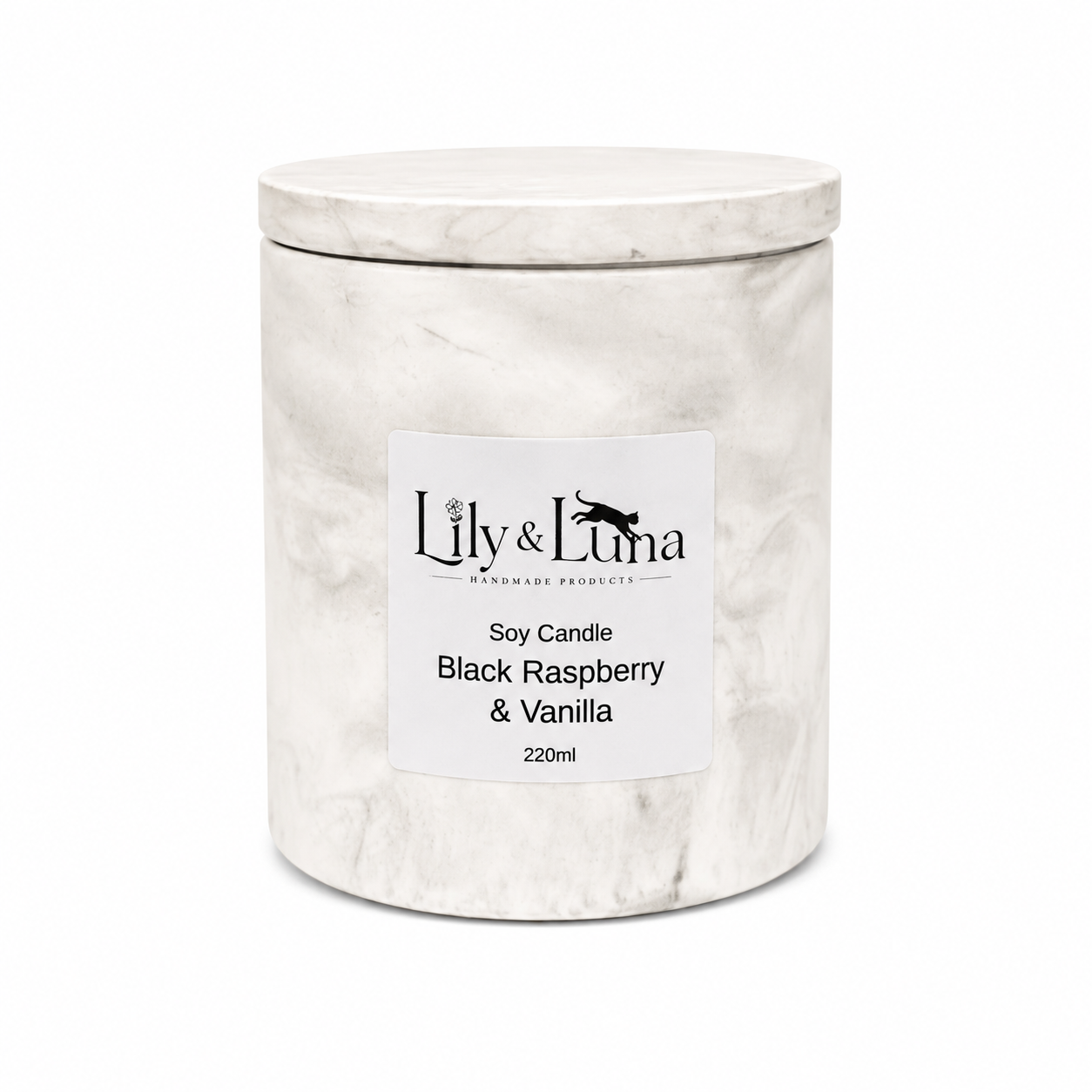 Soy Candle - Handcrafted Eco Resin Soy Candle (220ml)
