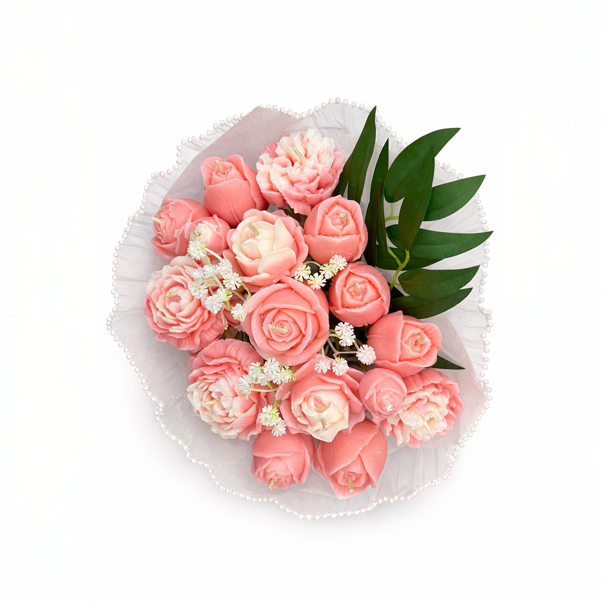 Candle & Melt Bouquet - Champagne & Strawberries