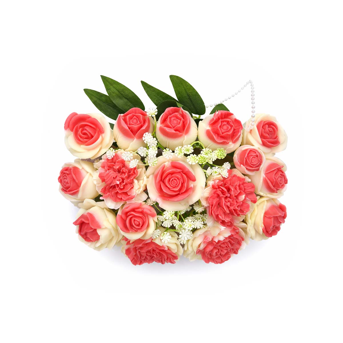 Soap Flower Bouquet - Champagne & Strawberries