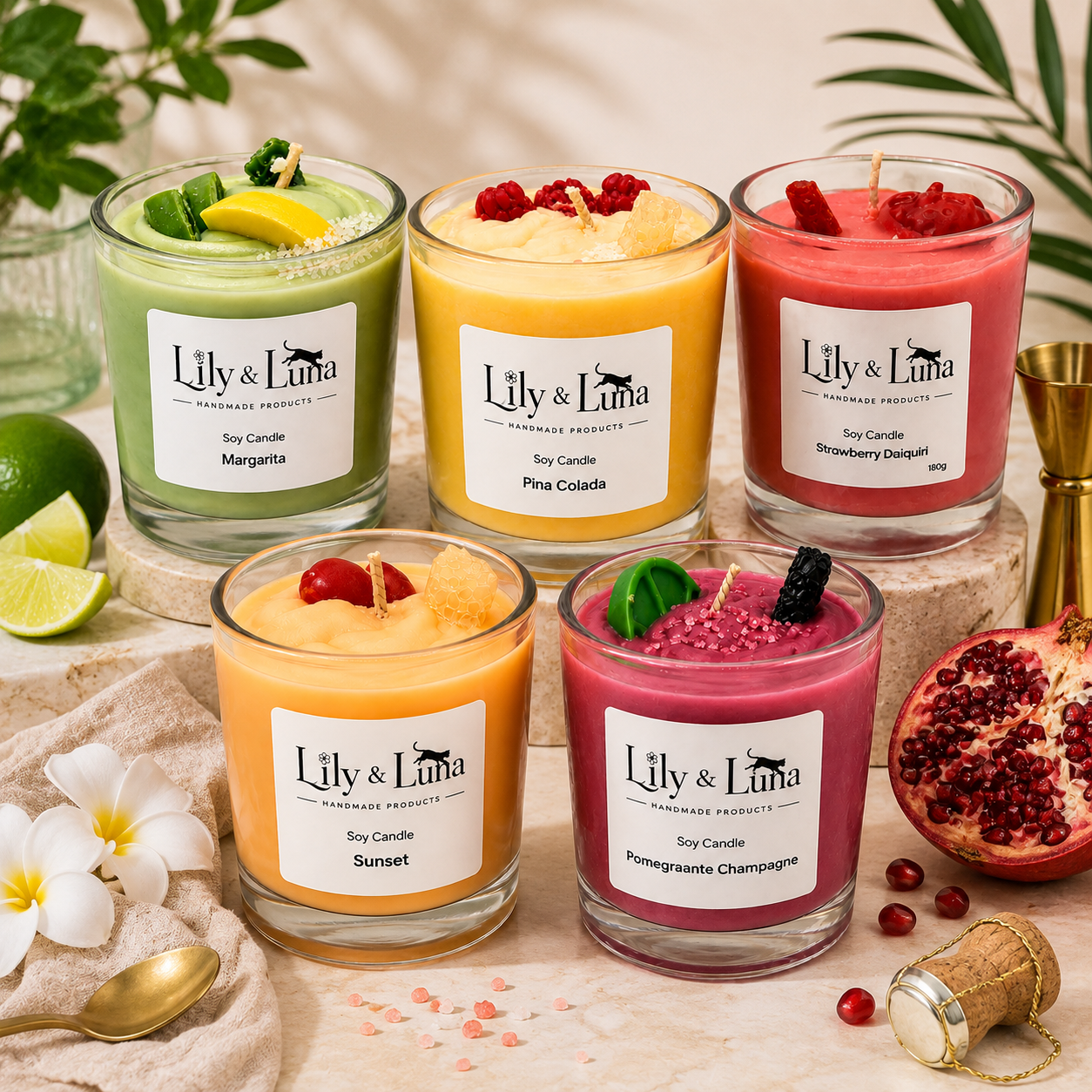 Cocktail Candles