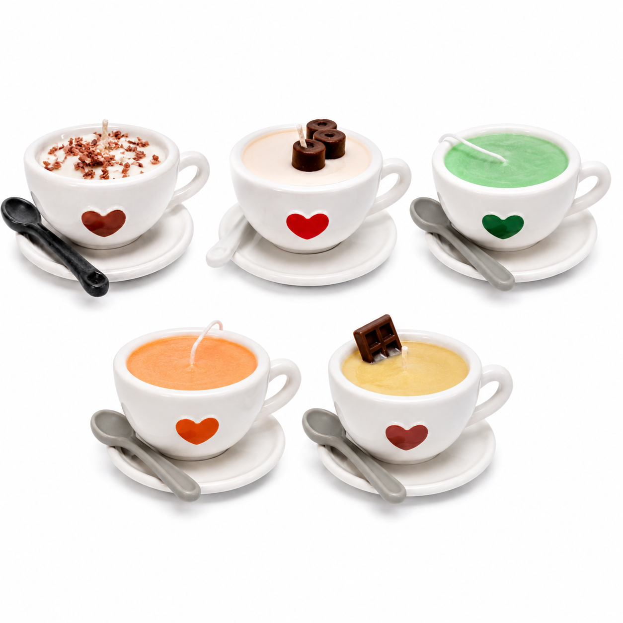 Coffee & Tea Cup Candles