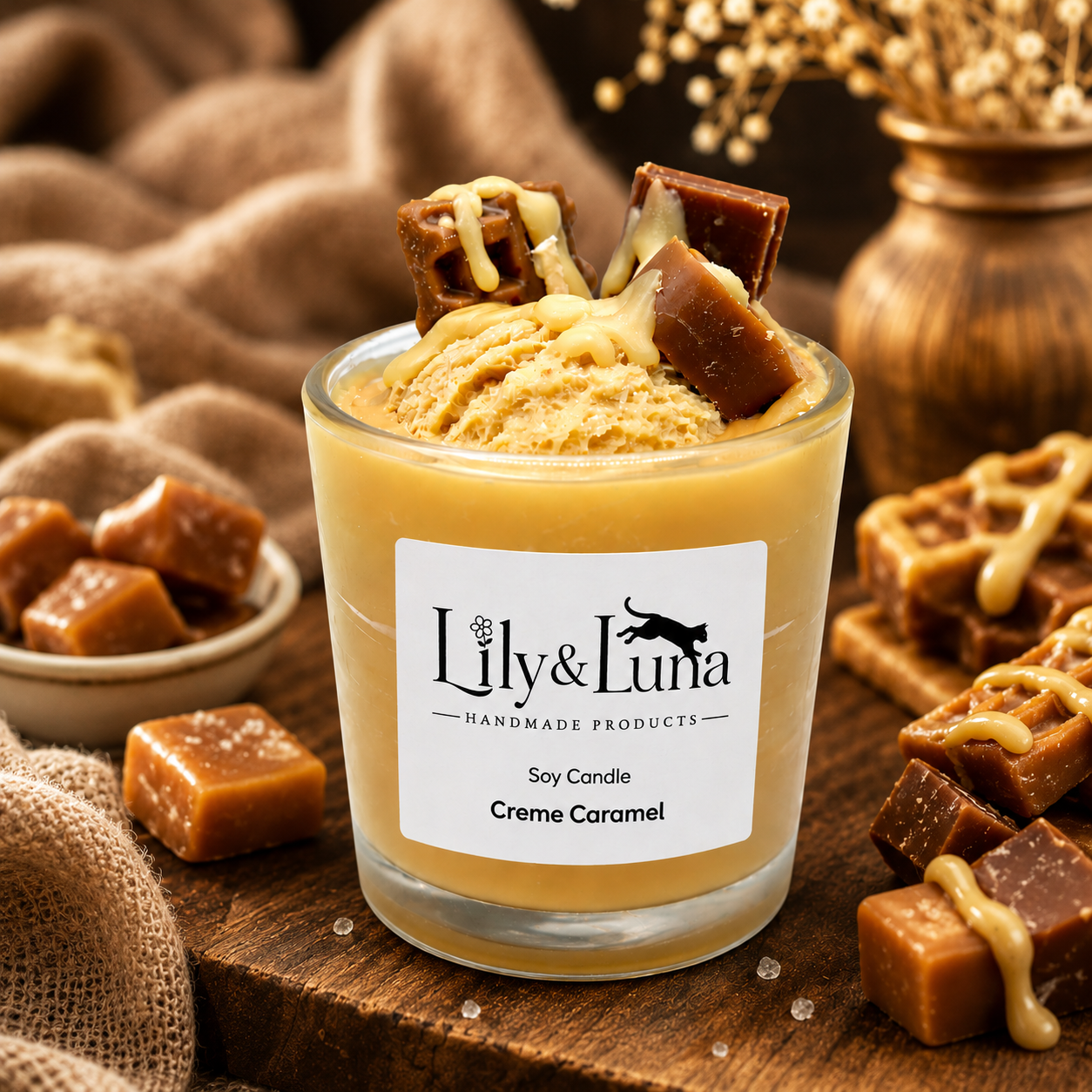 Creme Caramel Candle (180ml)