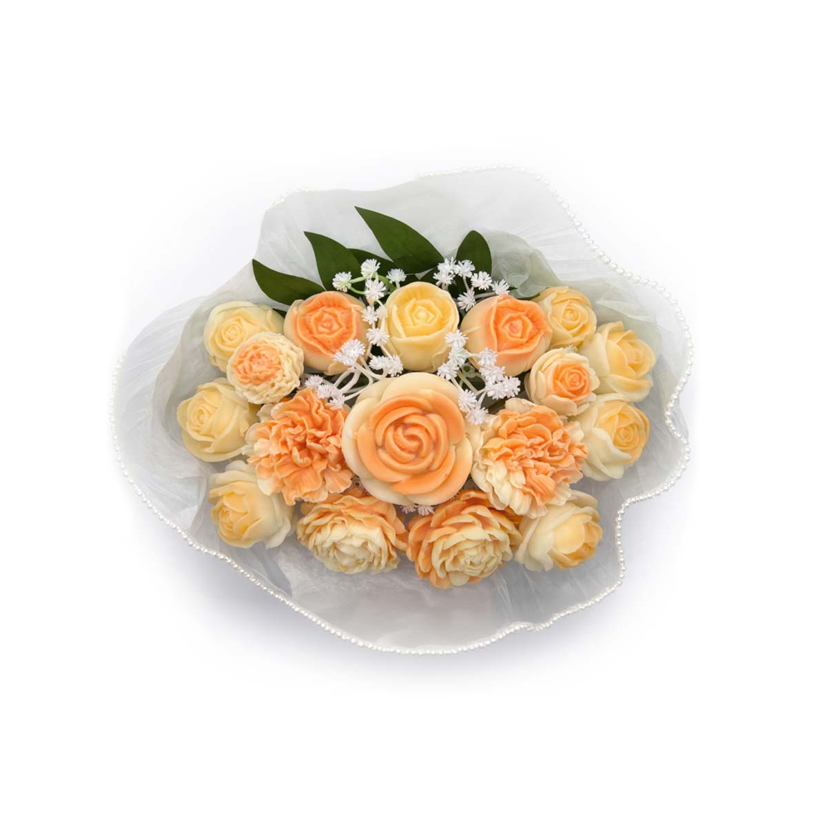 Soap Flower Bouquet - Coconut & Mandarin