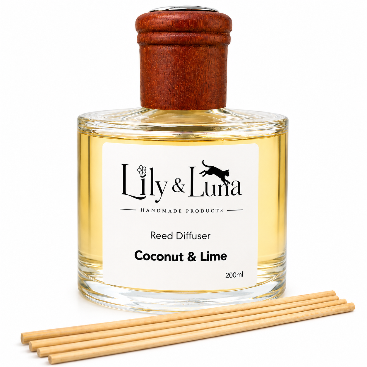 Reed Diffuser - Coconut & Lime (200ml)