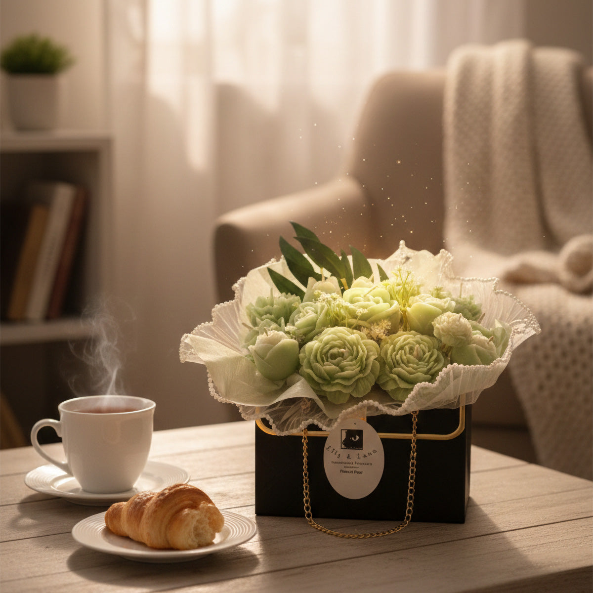Candle & Melt Bouquet - French Pear