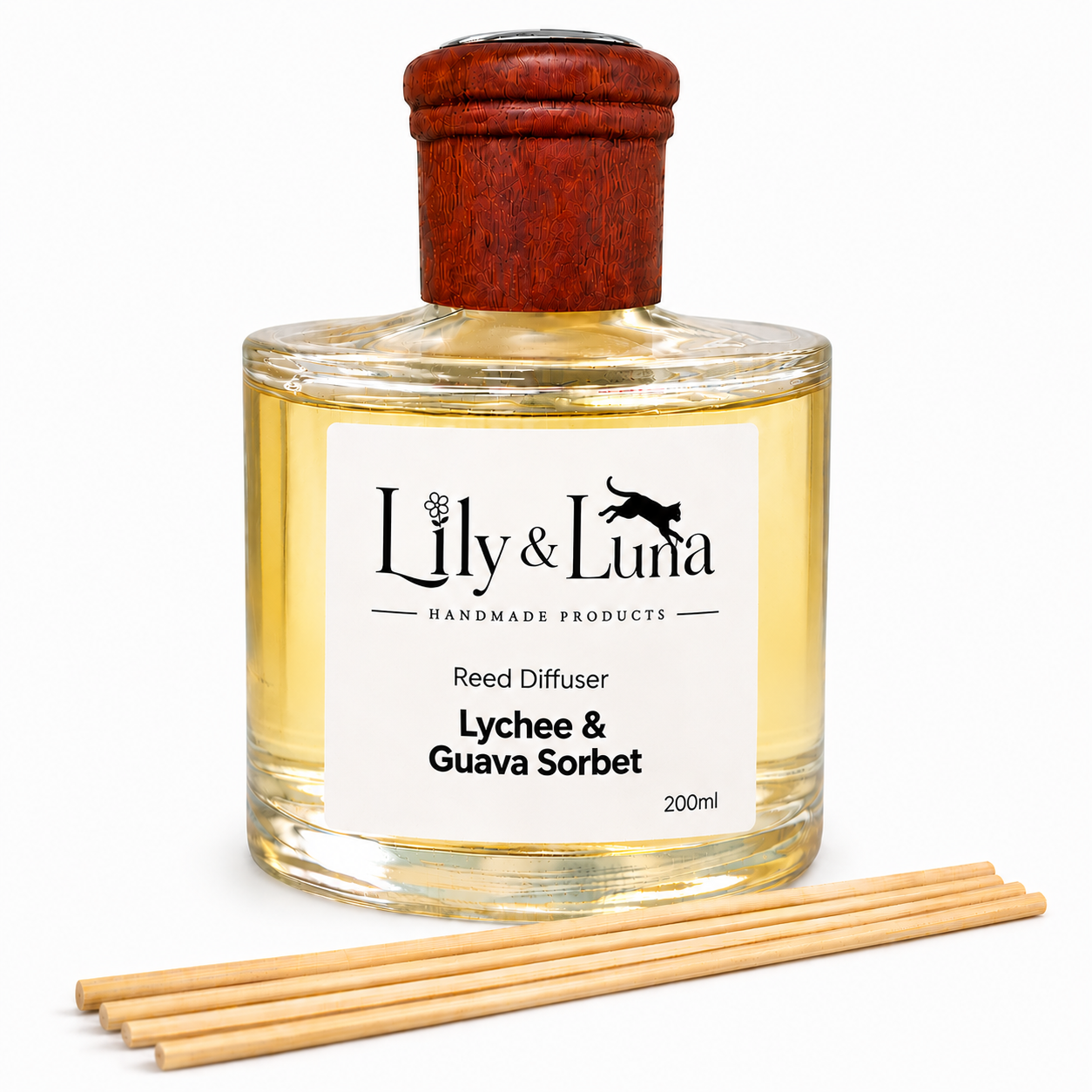 Reed Diffuser - Lychee & Guava Sorbet (200ml)