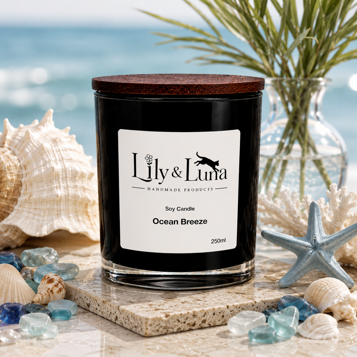 Soy Candle - Ocean Breeze (250g)