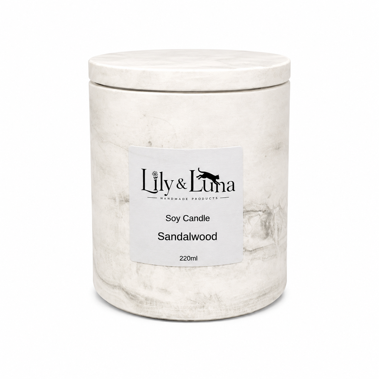 Soy Candle - Handcrafted Eco Resin Soy Candle (220ml)
