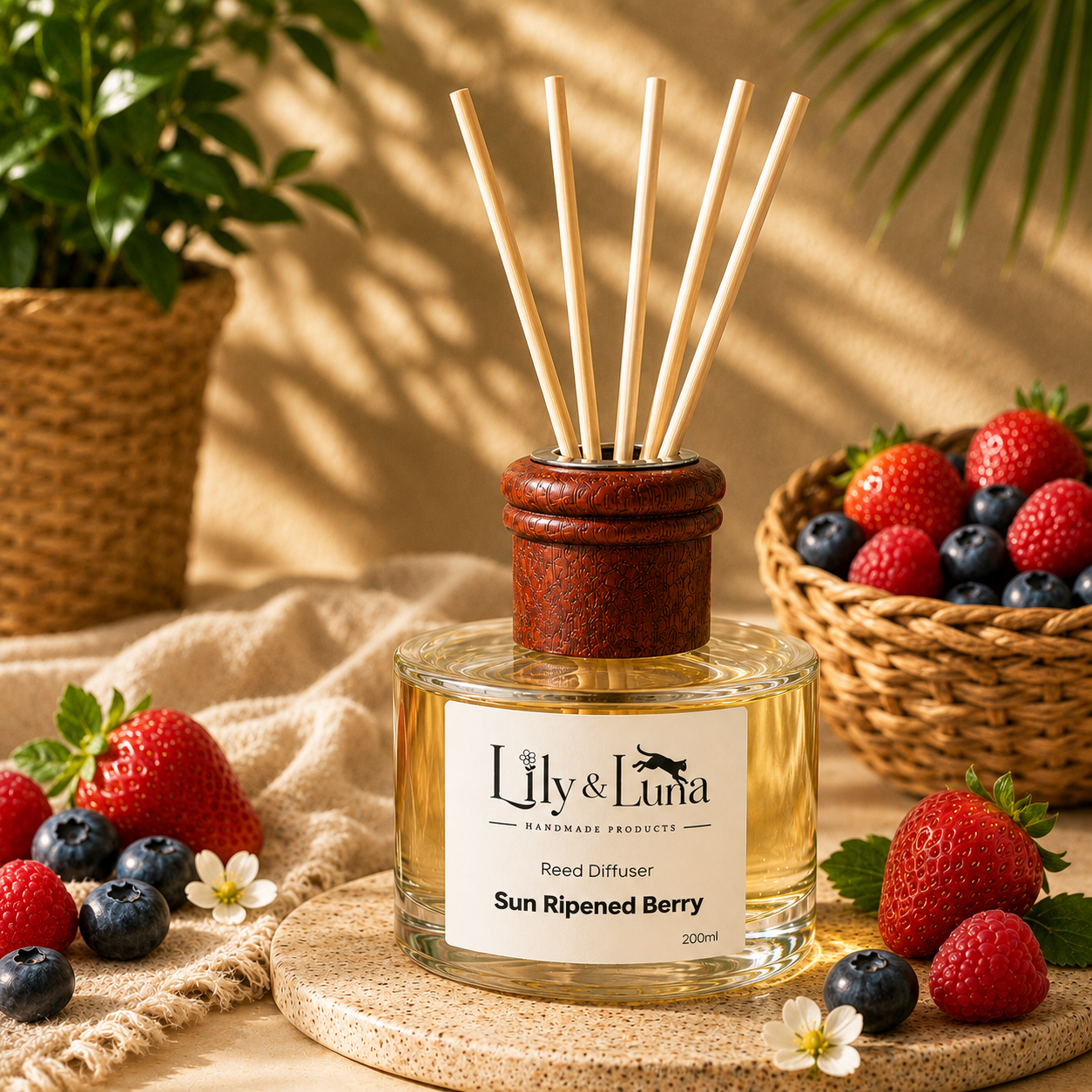 Reed Diffuser - Sun Ripened Berry (200ml)