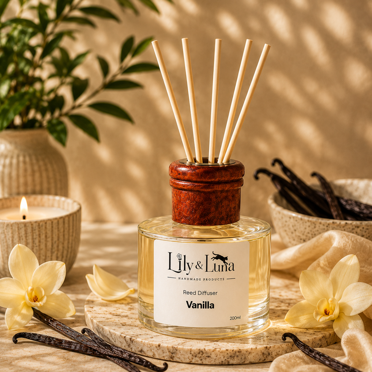Reed Diffuser - Vanilla (200ml)