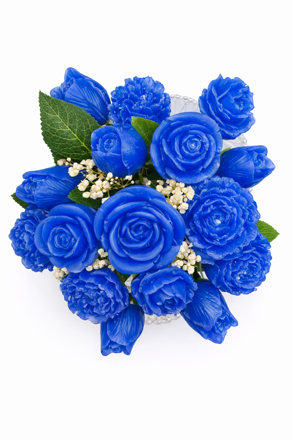 Handmade Resin Flowers with Epoxy Vase - Large