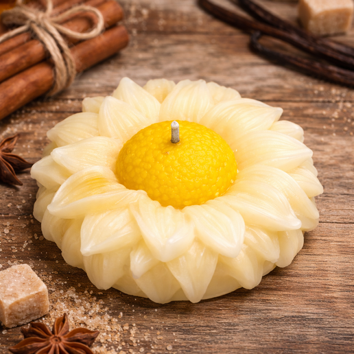 Sunflower Candle & Melt - Cinnamon Vanilla